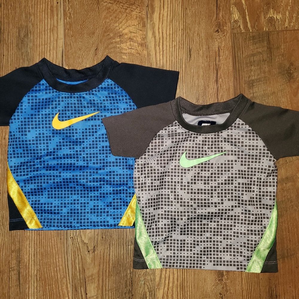 2 nike 18 month shirts